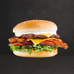 Fusion Blaze Burger - Meal