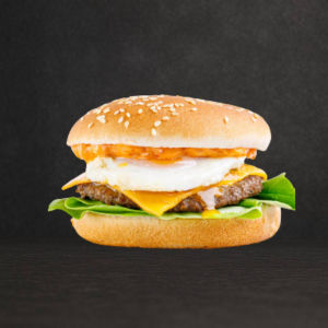 Egg & Cheese Burger - Meal